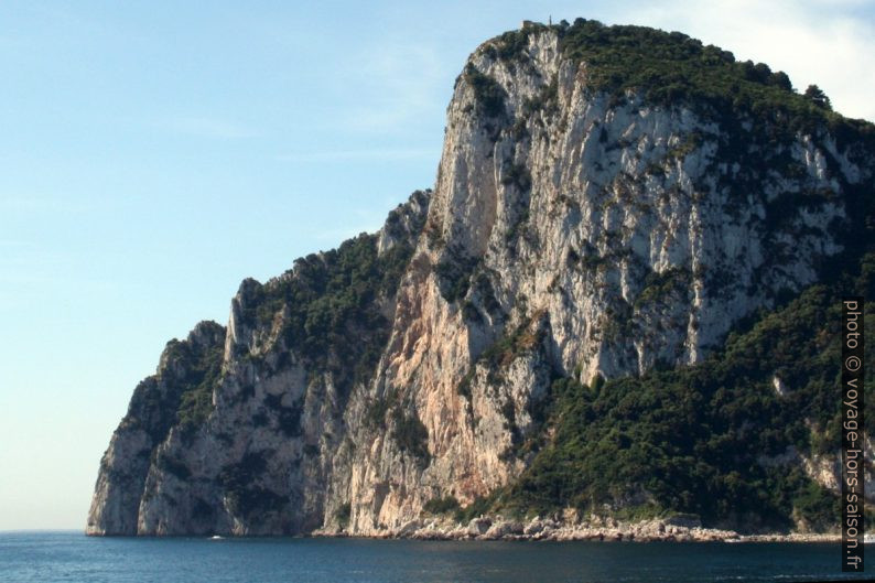 Monte Tiberio und Salto di Tiberio. Photo © André M. Winter