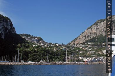 Arrivée à la Marina Grande di Capri. Photo © André M. Winter