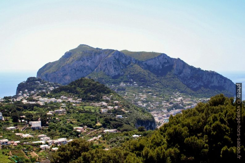 Vue retour vers Anacapri. Photo © André M. Winter