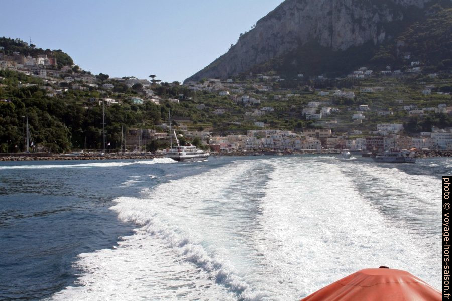 Capri, c'est fini. Photo © André M. Winter
