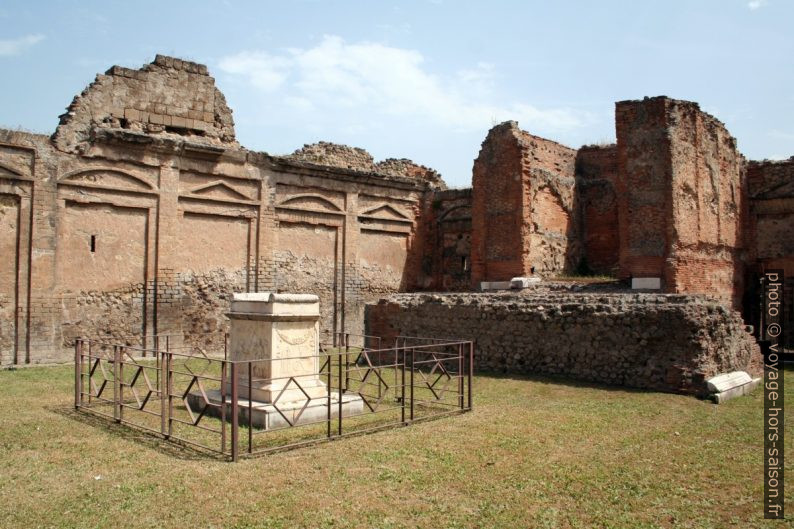 Temple de Vespasien. Photo © André M. Winter