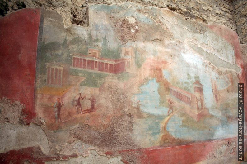 Fresques dans la Casa della Fontana piccola. Photo © André M. Winter