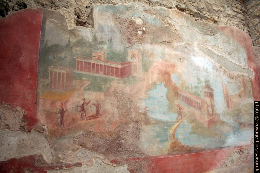 Fresques dans la Casa della Fontana piccola. Photo © André M. Winter