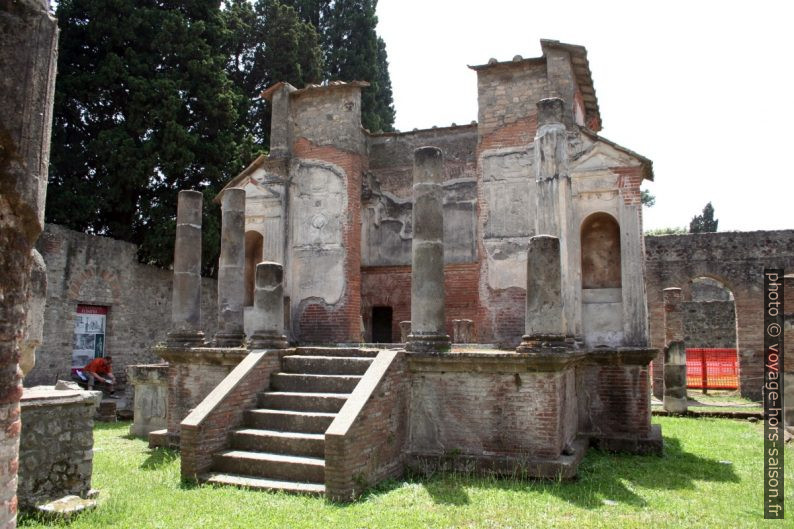 Temple d'Isis à Pompéi. Photo © André M. Winter