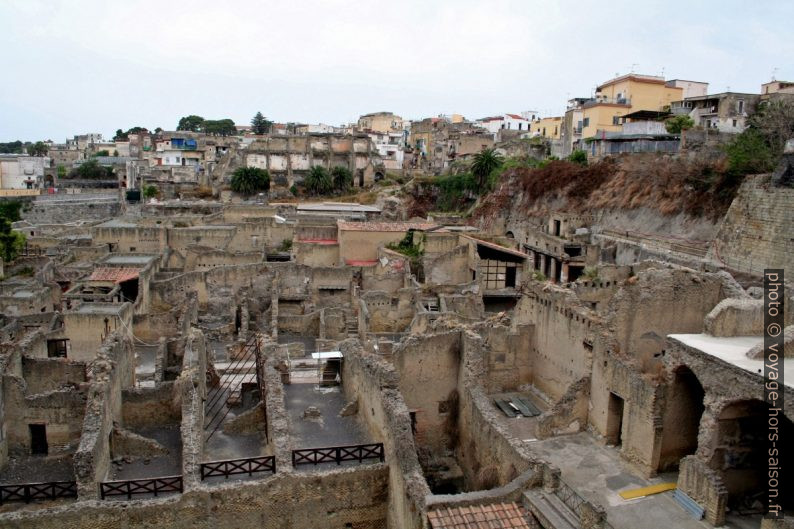 Partie nord d'Herculaneum. Photo © André M. Winter