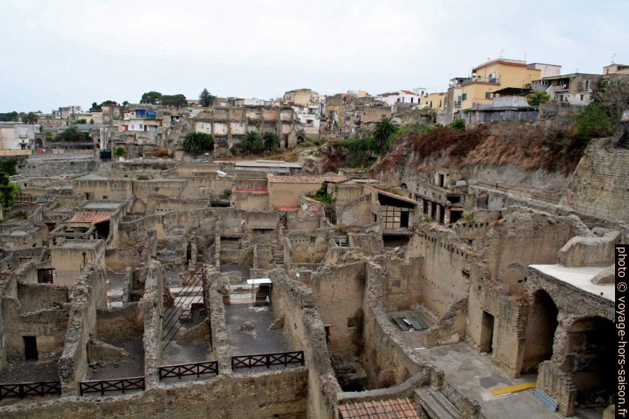 Partie nord d'Herculaneum. Photo © André M. Winter