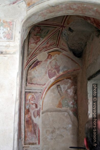Fresques romanes de la cathédrale d'Amalfi. Photo © André M. Winter