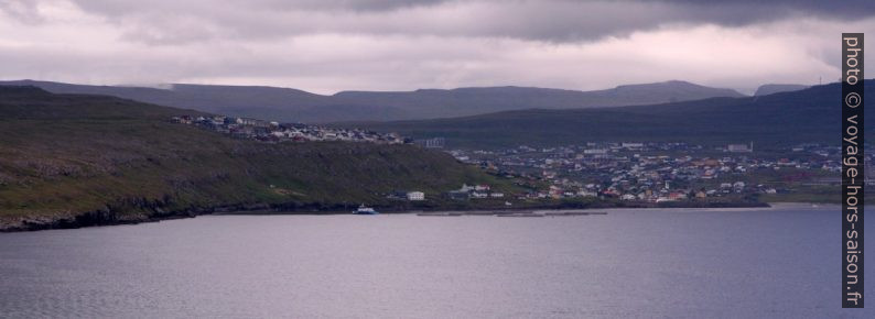 Argir et Tórshavn. Photo © André M. Winter