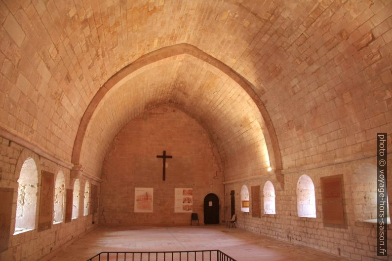 Dortoir de l'Abbaye Sénanque. Photo © André M. Winter