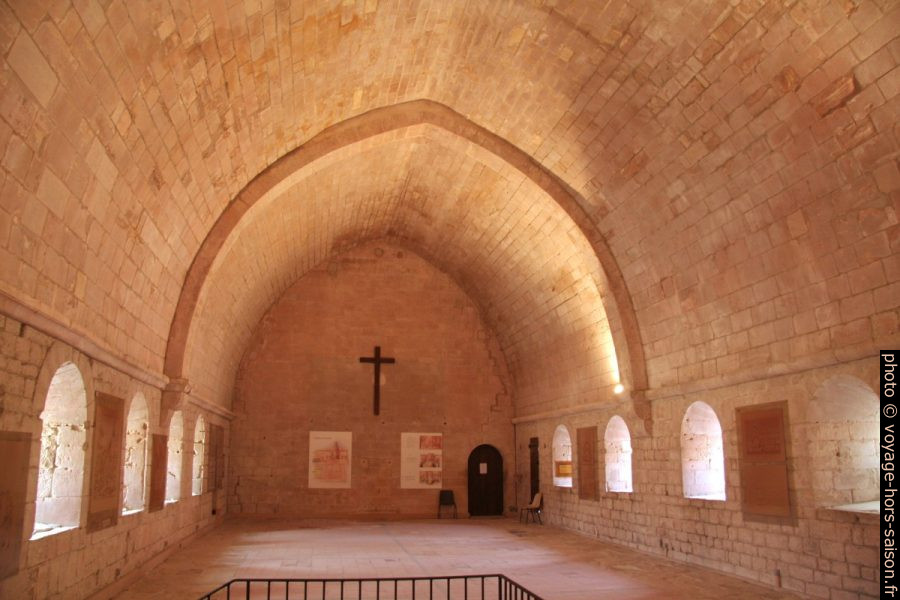 Dortoir de l'Abbaye Sénanque. Photo © André M. Winter
