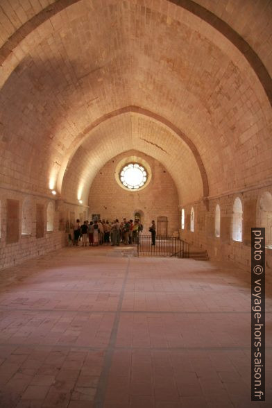 Dortoir de l'Abbaye Sénanque. Photo © André M. Winter