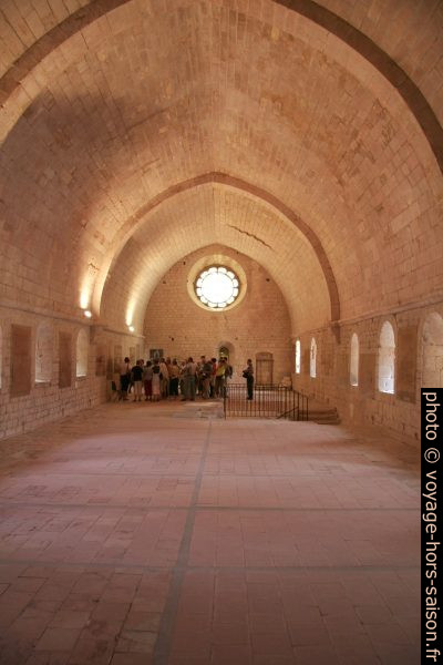 Dortoir de l'Abbaye Sénanque. Photo © André M. Winter