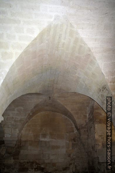 Voûtes du chauffoir de l'Abbaye de Sénanque. Photo © Veronika Schnablegger