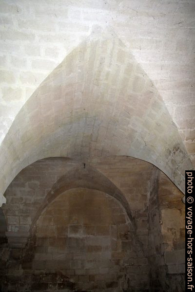 Voûtes du chauffoir de l'Abbaye de Sénanque. Photo © Veronika Schnablegger
