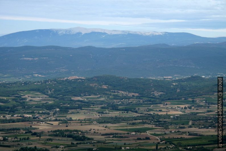 Roussillon et le Mont Ventoux. Photo © Veronika Schnablegger