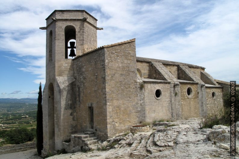 Église Notre-Dame-d'Alidon à Oppède-le-Vieux. Photo © Veronika Schnablegger