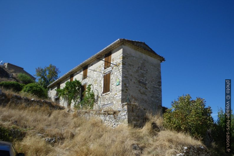 Un gîte rural à Oppedette. Photo © André M. Winter