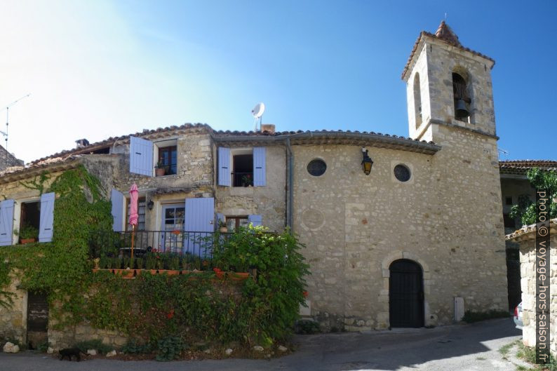 Eglise d'Oppedette. Photo © André M. Winter