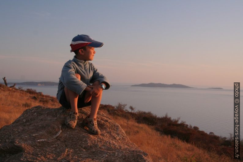 Nicolas et les Îles d'Hyères. Photo © Alex Medwedeff