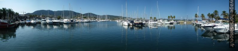 Bassin du Nouveau Port de plaisance de Cavalaire. Photo © André M. Winter