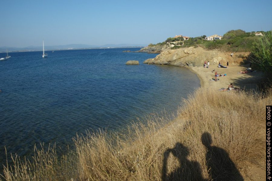 Plage à l'ouest de la Calanque du Four à Chaux. Photo © André M. Winter