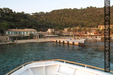 Départ de Port-Cros le soir. Photo © Veronika Schnablegger