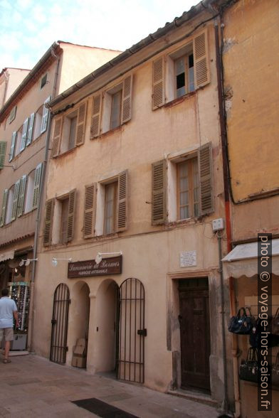 Maison d'Alexandre Vigourel. Photo © André M. Winter