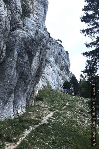 Chemin sous les Aiguilles de Baulmes. Photo © Alex Medwedeff