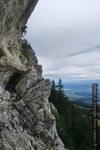 Cul-de-sac sous les Aiguilles de Baulmes. Photo © André M. Winter