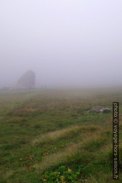 Brume sur l'Alpage de la Sassière. Photo © André M. Winter