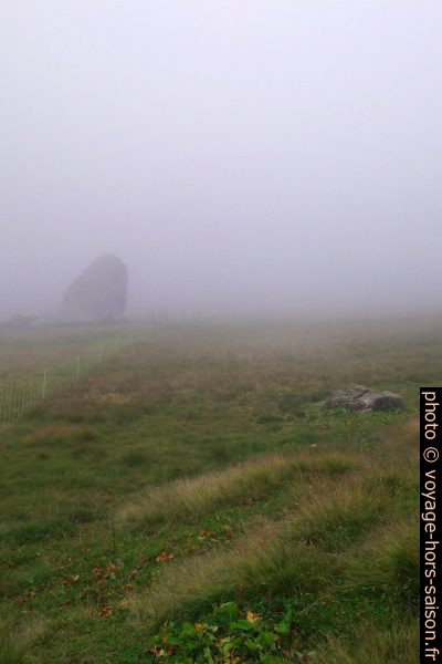 Brume sur l'Alpage de la Sassière. Photo © André M. Winter
