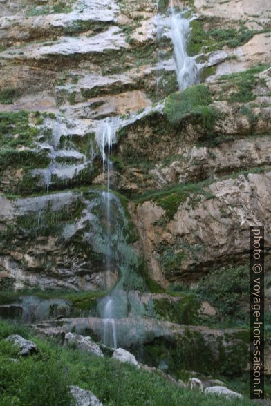 Cascade du Moulin Marquis en longue exposition. Photo © Alex Medwedeff