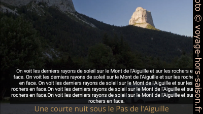 Sous-titrage avec plusieurs lignes surélevées. Photo © André M. Winter