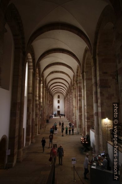 Collatéral de la cathédrale de Speyer. Photo © André M. Winter