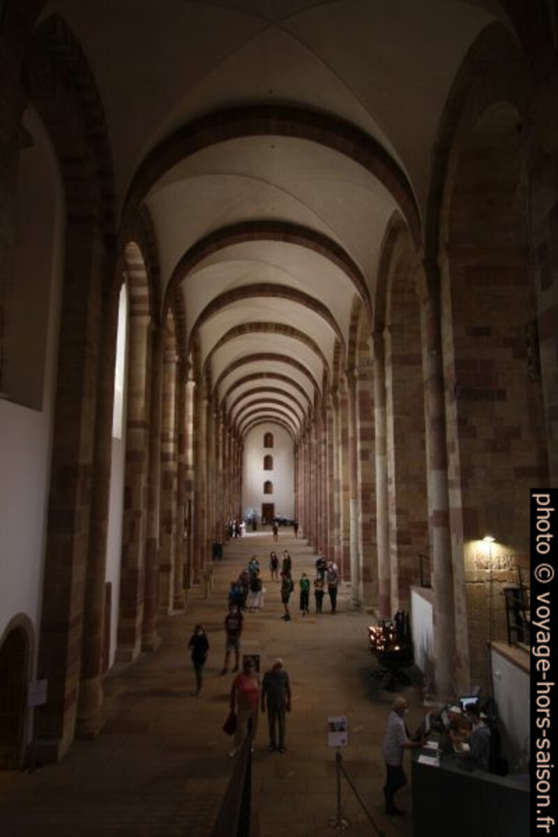 Collatéral de la cathédrale de Speyer. Photo © André M. Winter