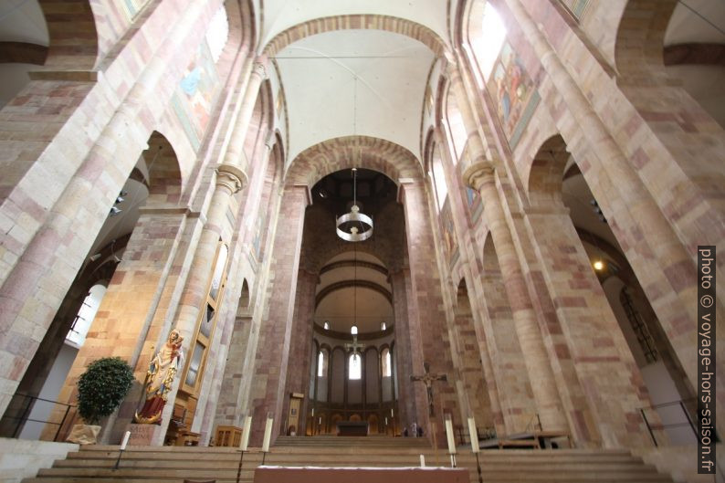 Le chœur de la cathédrale de Speyer. Photo © André M. Winter