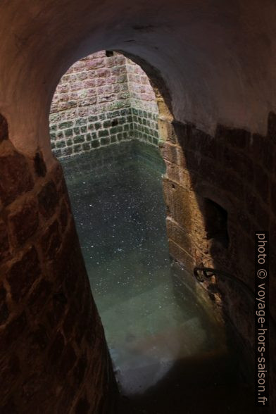 L'eau du bain rituel de Speyer. Photo © Alex Medwedeff