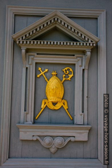 La porte de l'épiscopat de Speyer. Photo © Alex Medwedeff