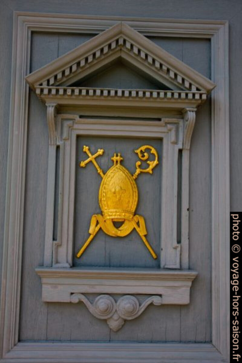 La porte de l'épiscopat de Speyer. Photo © Alex Medwedeff