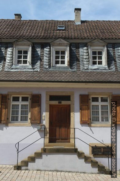 Une ancienne maison à Speyer. Photo © Alex Medwedeff