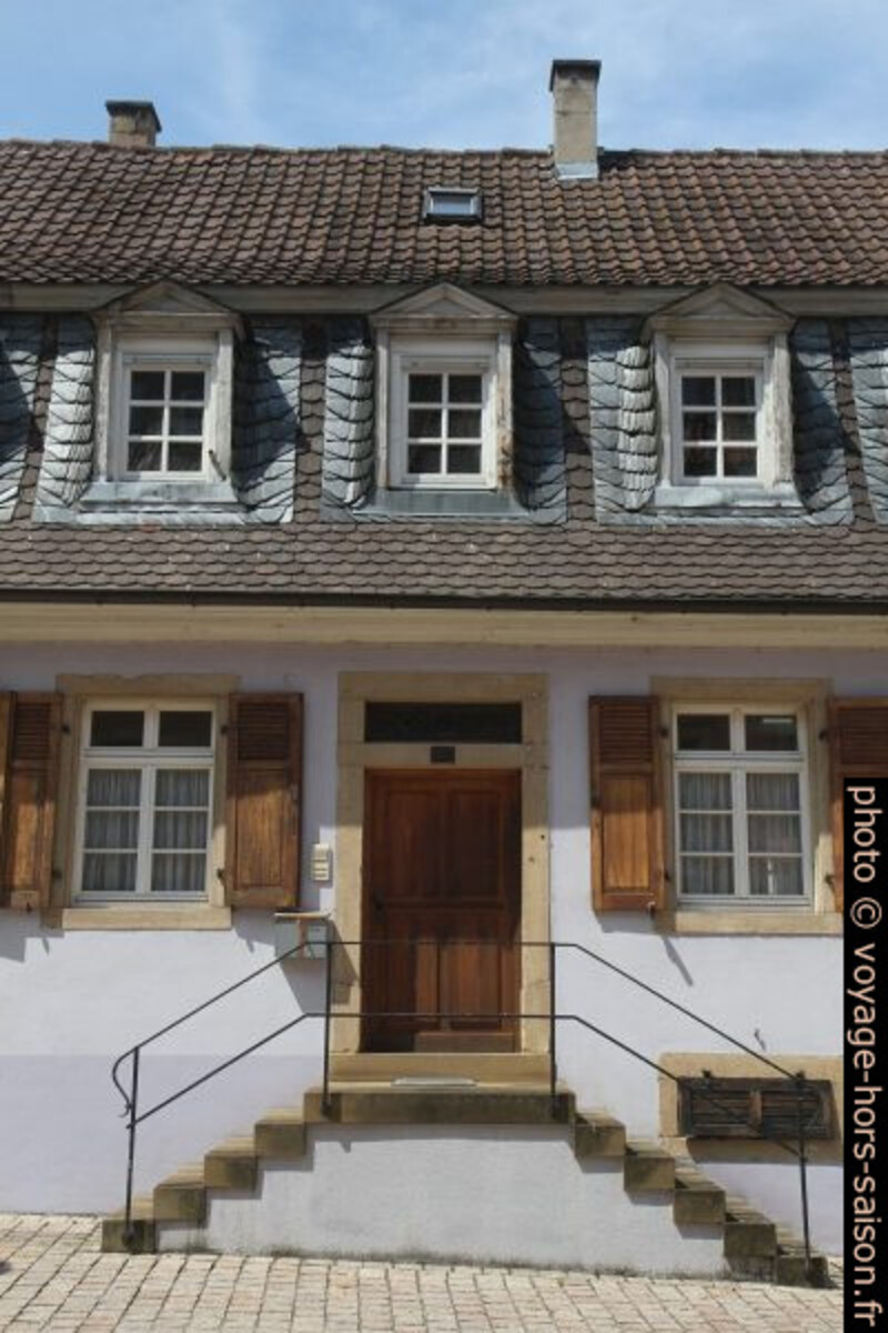 Une ancienne maison à Speyer. Photo © Alex Medwedeff