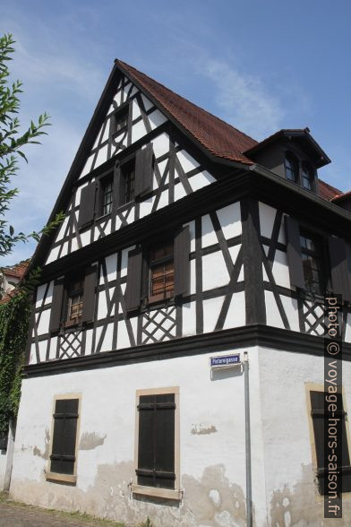 Maison à colombages à Speyer. Photo © Alex Medwedeff