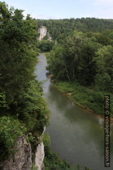 Le Danube vu du pont du diable. Photo © Alex Medwedeff