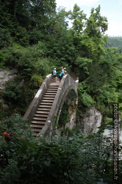 Vue sur le pont du diable. Photo © Alex Medwedeff