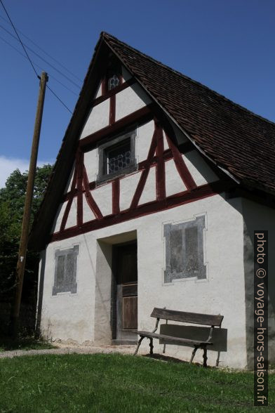 Une petite maison de l'ensemble d'Inzigkofen. Photo © Alex Medwedeff