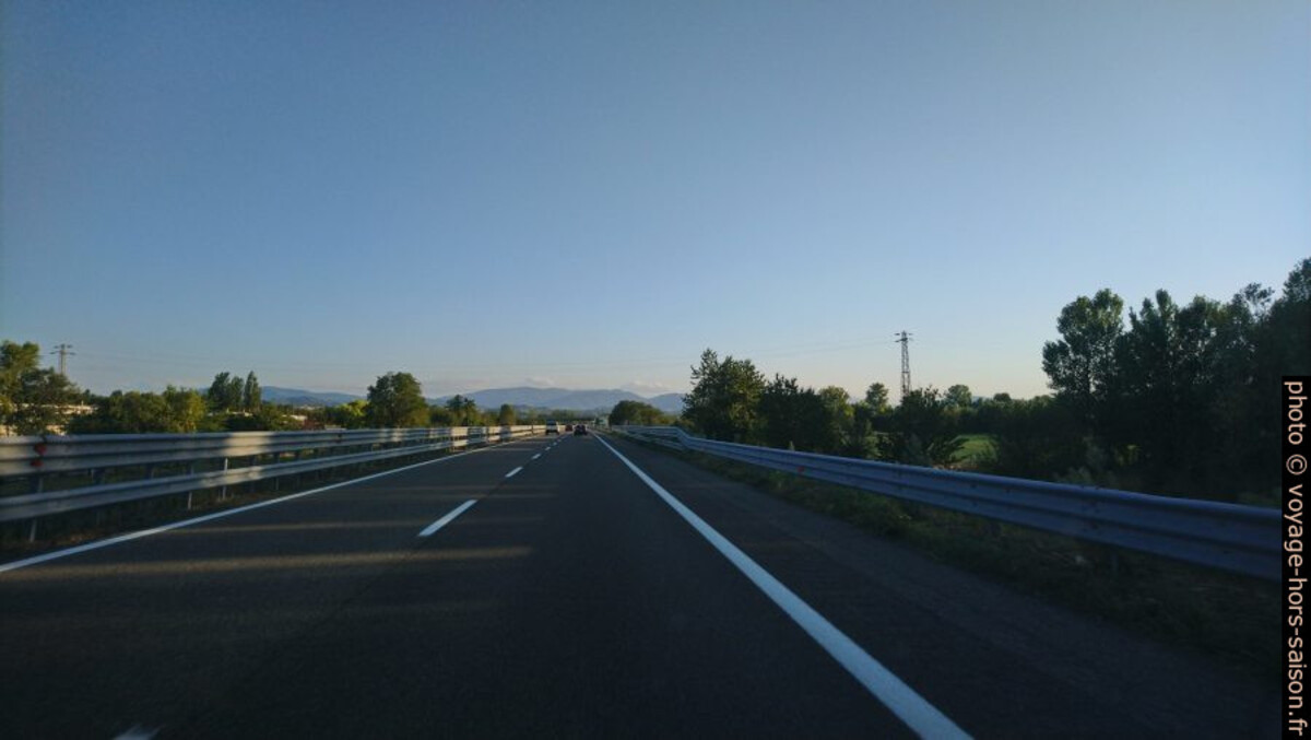 L'autoroute A15 de Parme à La Spezia. Photo © André M. Winter