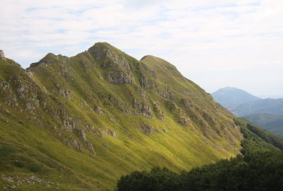 Vue de la grande crête du col Foce Banciola. Photo © André M. Winter