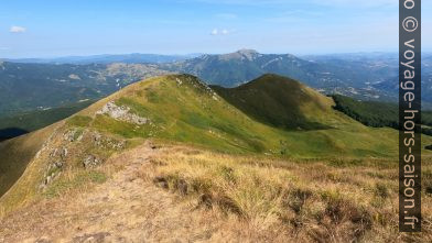 Crête nord du Cavalbianco. Photo © André M. Winter