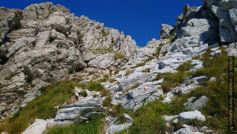 Montée sous le Pico d'Uccello. Photo © André M. Winter