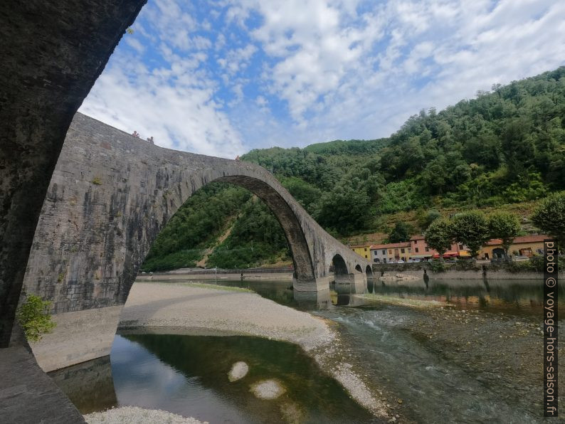 Ponte della Maddelena vu du sud-ouest. Photo © André M. Winter